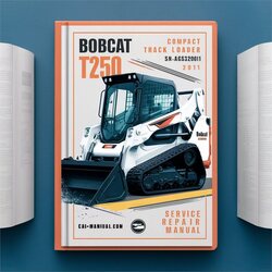 2011 Bobcat T250 Compact Track Loader SN A5gs20001 Above (edition ) Service Repair Workshop Manual PDF