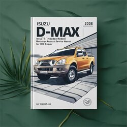 2003-2008 Isuzu Rodeo D-MAX (/holden ) Service Repair Workshop Manual PDF
