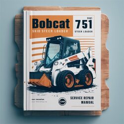 Bobcat 751 Skid Steer Loader SN 515611001-515619999 Service Repair Workshop Manual PDF