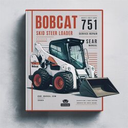 Bobcat 751 Skid Steer Loader SN 515711001-515729999 Service Repair Workshop Manual PDF
