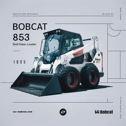 1995 Bobcat 853 Skid Steer Loader (edition ) Service Repair Workshop Manual PDF