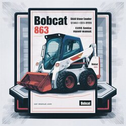 1998 Bobcat 863 Skid Steer Loader SN 514411001-514424999 (edition ) Service Repair Workshop Manual PDF