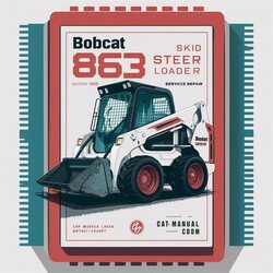 1998 Bobcat 863 Skid Steer Loader SN 514425001 Above (edition ) Service Repair Workshop Manual PDF