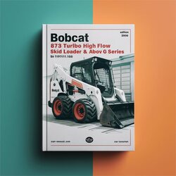 2006 Bobcat 873 Turbo High Flow Skid Steer Loader SN 517911001 Above (g Series) (edition ) Series Service Repair Workshop Manual PDF
