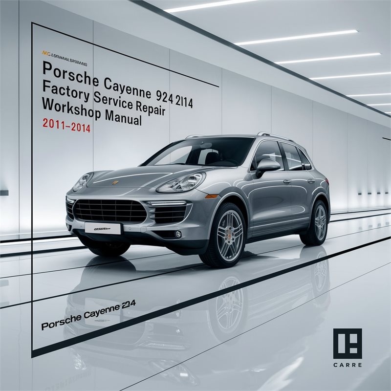 2011-2014 Porsche Cayenne 92A Service Repair Workshop Manual PDF
