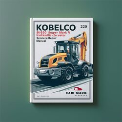 Kobelco SK60-220 Super Mark V Hydraulic Excavator Service Repair Workshop Manual PDF