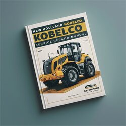 New Holland Kobelco E485 Crawler Excavator Service Repair Workshop Manual PDF