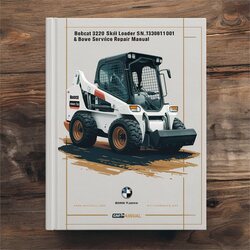 Bobcat S220 Skid Steer Loader SN 530811001 Above Service Repair Workshop Manual PDF