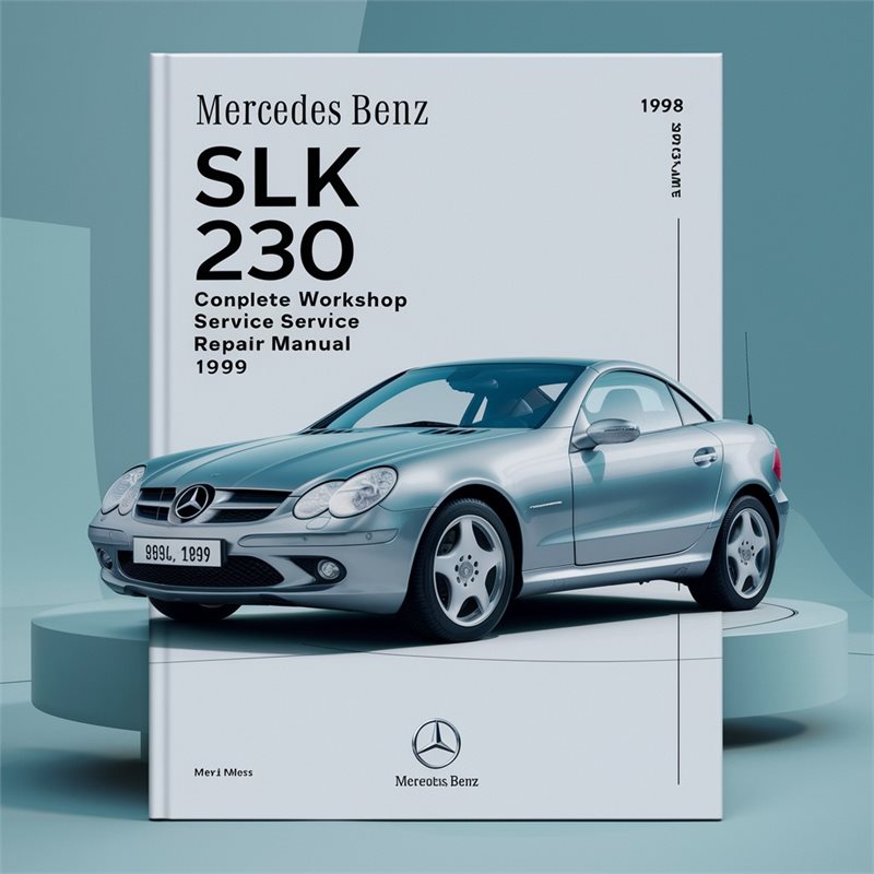 1998-1999 Mercedes 230 Benz SLK Service Repair Workshop Manual PDF