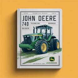 John Deere 740 Skidder Technical Manual 