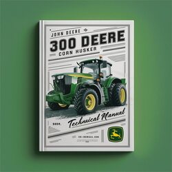 John Deere 300 Corn Husker Service Repair Workshop Manual PDF