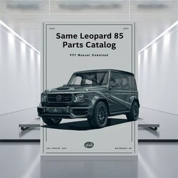 Same Leopard 85 Parts Catalog PDF