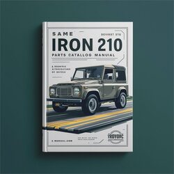 Same Iron 210 Parts Catalog PDF