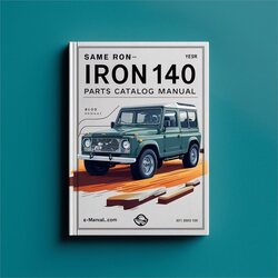 Same Iron 140 DCR Parts Catalog PDF
