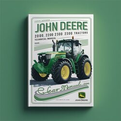 2000 John Deere 2100 2200 2300 2400 Tractors Service Repair Workshop Manual PDF