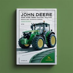 John Deere 8560 8760 8960 Tractors Operation Tests Service Repair Workshop Manual PDF