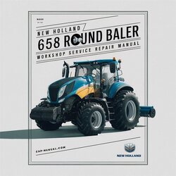 New Holland 658 Round Baler Service Repair Workshop Manual PDF