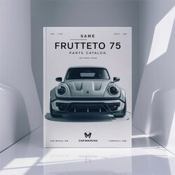 Same Frutteto 75 Parts Catalog PDF