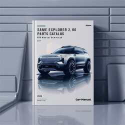 Same Explorer 2 80 Parts Catalog PDF