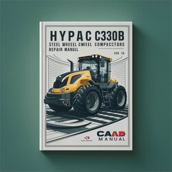 Hypac C330B Steel Wheel Compactors Service Repair Workshop Manual PDF