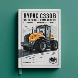 Hypac C330B Steel Wheel Compactors Operation Service Repair Workshop Manual PDF