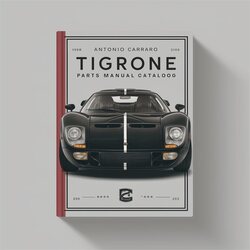 Antonio Carraro Tigrone Parts Catalog PDF