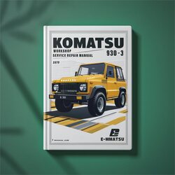 Komatsu 930 E-3 Service Repair Workshop Manual PDF