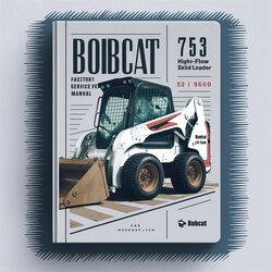 Bobcat 753 High Flow Skid Steer Loader SN 511476001 Above Service Repair Workshop Manual PDF