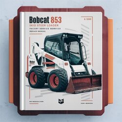 1999 Bobcat 853 Skid Steer Loader SN 510250001 Above (edition ) Service Repair Workshop Manual PDF