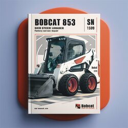 1999 Bobcat 853 Skid Steer Loader SN 510375001 Above (edition ) Service Repair Workshop Manual PDF