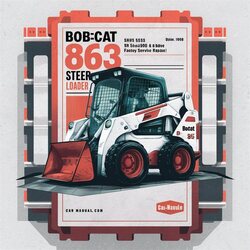 1998 Bobcat 863 Skid Steer Loader SN 514525001 Above (edition ) Service Repair Workshop Manual PDF