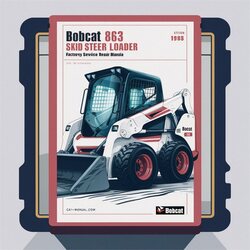 1998 Bobcat 863 Skid Steer Loader SN 514625001 Above (edition ) Service Repair Workshop Manual PDF