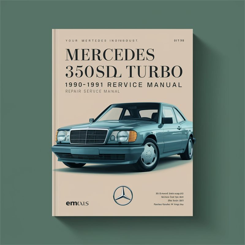 1990-1991 Mercedes 350SDL Turbo Service Repair Workshop Manual PDF