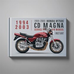 1994-2003 Honda Magna VF750C CD Service Repair Workshop Manual PDF