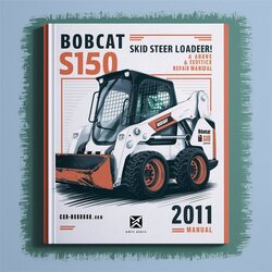 2011 Bobcat S150 Skid Steer Loader SN 523811001 Above Edition Service Repair Workshop Manual PDF