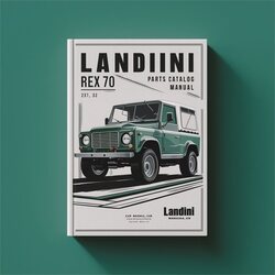 Rex Landini 70 Parts Catalog PDF