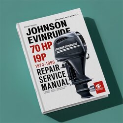 1973-1990 Johnson Evinrude 70 HP Service Repair Workshop Manual PDF