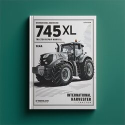 International Harvester 745XL Tractor Service Repair Workshop Manual PDF