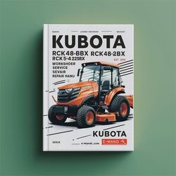 Kubota RCK48-15BX RCK48-22BX RCK54-15BX RCK54-22BX Rck60b-22bx Rotary Mower Service Repair Workshop Manual PDF