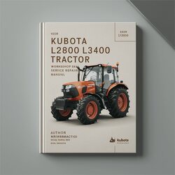Kubota L2800 L3400 Tractor Service Repair Workshop Manual PDF