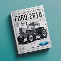 Ford 2600 2610 3600 3610 4100 4110 4600 4610 5600 5610 6600 6610 6700 7600 7610 7700 7710 Tractors-vol 1 Service Repair Workshop Manual PDF