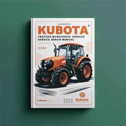 Kubota M8560 Tractor Service Repair Workshop Manual PDF