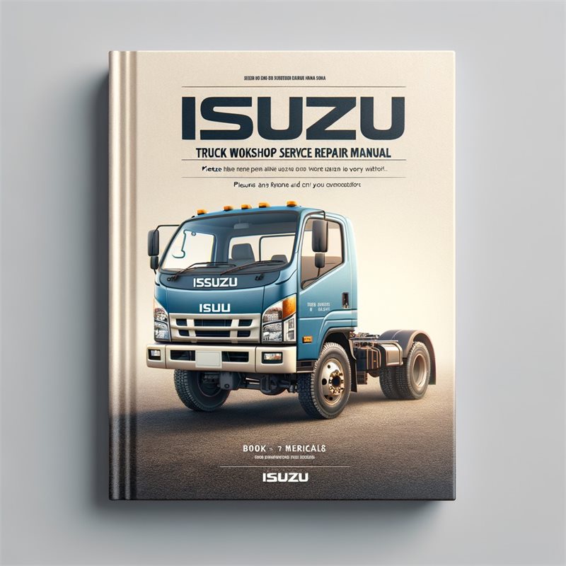 Isuzu N Series Truck Service Repair Workshop Manual PDF