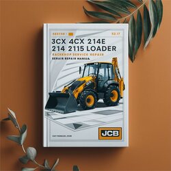JCB 3CX 4CX 214E 214 215 217 Variants Backhoe Loader Service Repair Workshop Manual PDF
