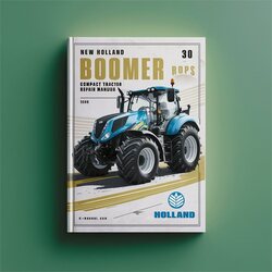 New Holland Boomer 30 Rops Compact Tractor Service Repair Workshop Manual PDF