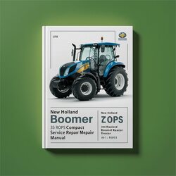 New Holland Boomer 35 Rops Compact Tractor Service Repair Workshop Manual PDF