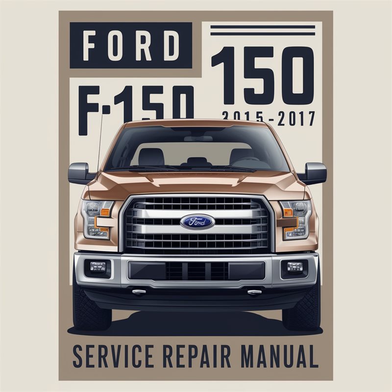 2015-2017 Bedford Ford F-150 Service Repair Workshop Manual PDF