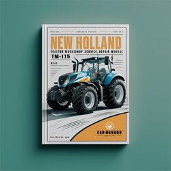 New Holland TM115 Tractor Service Repair Workshop Manual PDF