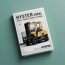 Hyster S40XL S50XL S60XL (B187) Forklift Trucks Service Repair Workshop Manual PDF