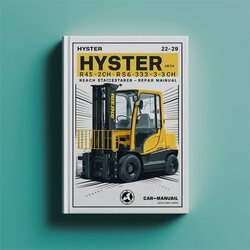 Hyster R45-27IH RS45-30CH RS46-30IH RS46-33CH RS46-33IH RS46-36CH (A222) Reach Stacker Manual de servicio y reparación 